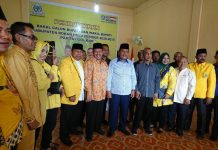 Kompak Kembalikan Berkas Penjaringan Partai Golkar, Hamulian-Tedy Optimis Diusung