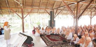 Pupuk Kebersamaan dan Kekompakan, DWP Rohul Gelar Family Gathering