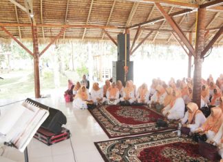Pupuk Kebersamaan dan Kekompakan, DWP Rohul Gelar Family Gathering