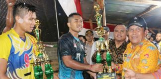 Turnamen Voly Ball Rambah Muda Resmi di Tutup