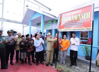 Bupati Rohul Resmikan Gedung Posyandu Cendrawasih Kepenuhan