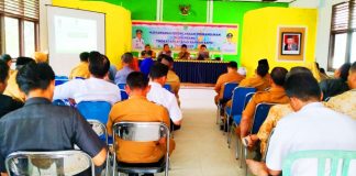 Tunjukkan Kekompakan, TNI Turut Serta Dalam Musrenbang Kecamatan Rambah Samo