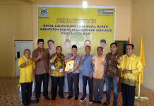 Mendaftar Penjaringan Bupati/Wabupati Rohul Oleh DPD Golkar, Sukiman Siap Lanjutkan Program “Membangun Desa, Menata Kota”