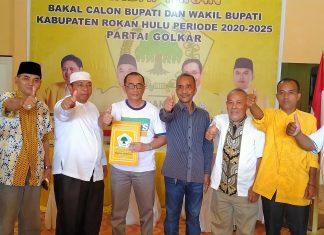 Mendaftar di Penjaringan, Syamsir Berharap Golkar Usung Kader Sendiri