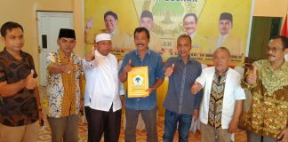 Mas Peri Mendaftar Bakal Calon Bupati di Penjaringan Golkar.