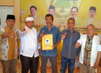 Mas Peri Mendaftar Bakal Calon Bupati di Penjaringan Golkar.