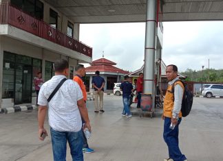 Disperindag Bersama Polres Rohul Sidak SPBU dan Lakukan Sosialisasi