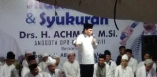 Syukuran Dihadiri 5 Ribuan Masyarakat Rokan Hulu, Achmad Perkenalkan Balon Bupati Rohul