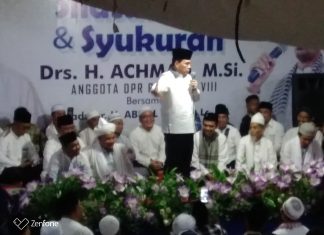 Syukuran Dihadiri 5 Ribuan Masyarakat Rokan Hulu, Achmad Perkenalkan Balon Bupati Rohul