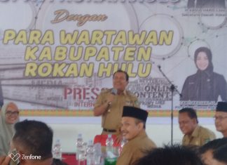 Gelar Coffe Morning Bersama Insan Pers, Sukiman “Rokan Hulu Tidak Hanya Pasir Pengaraian Saja”
