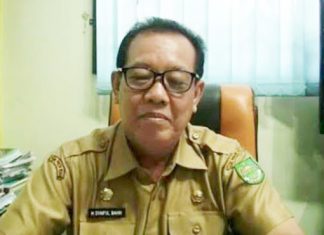 Dalam Sepekan Terakhir Pelayanan Cetak Fisik KTP-el di Disdukcapil Rohul Kembali Normal Kepala Disdukcapil Rohul, H Syaiful Bahri SSos Msi
