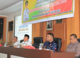 Susun RKPD Rohul 2021, Sukiman Berharap Seluruh Stakeholder Saling Bersinergi