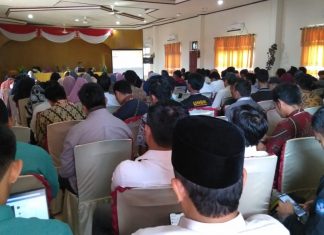 Persiapan UNBK SMP, Disdikpora Rohul Gelar Pelatihan Bagi Proktor dan Teknisi