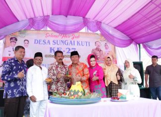 Miliki Jalan beraspal Sepanjang 2 KM, Kades Sungai Kuti Berterima Kasih ke Bupati Rohul
