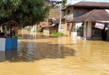 BPBD Rohul Paparkan Ratusan Rumah Warga Terendam Banjir