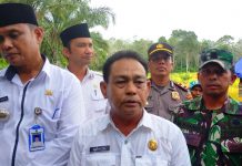 Aparatur Pemerintah Rambah Samo bersama TNI-Polri Panen Padi Gogo