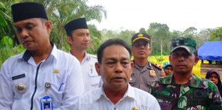 Aparatur Pemerintah Rambah Samo bersama TNI-Polri Panen Padi Gogo