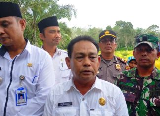 Aparatur Pemerintah Rambah Samo bersama TNI-Polri Panen Padi Gogo