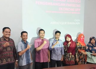 Arrafi Qurrahman Kembali Terpilih Sebagai Dekan Fekon UPP