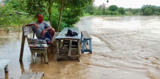 Penanganan Banjir di Simpang Supra Rohul, Kades Babussalam Akan Undang 3 Universitas Dalam Loka Karya