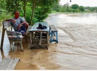 Penanganan Banjir di Simpang Supra Rohul, Kades Babussalam Akan Undang 3 Universitas Dalam Loka Karya