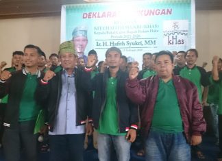 Hafith Syukri Mendapat Dukungan Dari Relawan KHas Untuk Menjadi Bupati Rohul