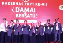 Dilantik Kepala BNPT, Dinawati Resmi Pimpin FKPT Riau