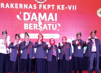 Dilantik Kepala BNPT, Dinawati Resmi Pimpin FKPT Riau