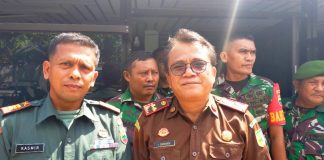 Pererat Kekeluargaan, Kajari Rohul Silaturahmi ke Koramil 02 Rambah