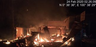 Kebakaran Hebat, 9 Unit Motor Hangus Terbakar dan 3 Korban Alami Luka Bakar