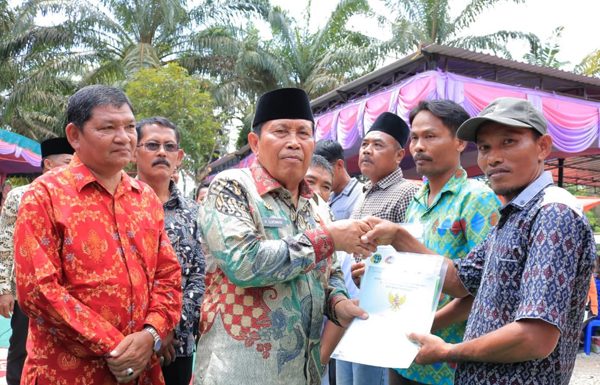 Bupati : Manfaatkan Sertifikat Tanah Untuk Kesejahteraan
