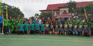 Rektor UPP Buka Volly Ball FKIP CUP IV