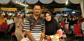 Ratusan Masyarakat Rohul Penuhi Dangoe-Dangoe Untuk Nobar Zahra Lida