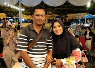 Ratusan Masyarakat Rohul Penuhi Dangoe-Dangoe Untuk Nobar Zahra Lida