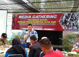 Mengikuti Zaman, LP Kelas 2B Pasir Pengaraian Rangkul Wartawan Dalam penyebaran Informasi