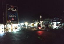 Banjir di Simpang Supra Rohul Mulai Surut, Aktifitas Warga Kembali Normal