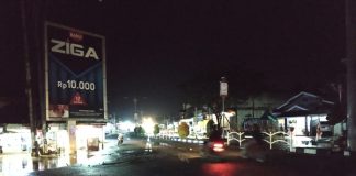 Banjir di Simpang Supra Rohul Mulai Surut, Aktifitas Warga Kembali Normal