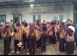 257 Siswa SLTP Hanyut di Turi, Sleman