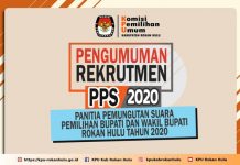 Pendaftaran Rekrutmen PPS Untuk 2 Kecamatan di Rohul di Perpanjang