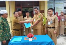 Dibuka Camat, Ratusan Siswa SMAN 1 Kepenuhan Ikuti US