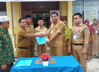 Dibuka Camat, Ratusan Siswa SMAN 1 Kepenuhan Ikuti US