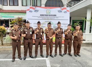 Wujud Zona Integritas, Pelayanan PTSP Jadi Garda Terdepan di Kejari Rohul