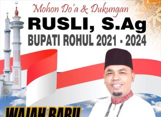 RUSLI S.Ag MANTAPKAN Diri Maju Sebagai Bakal Calon Bupati Rohul