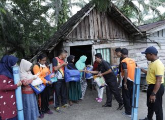 Sempat Viral Terserang Tumor dan Tinggal di Gubuk Tua, Pemkab Rohul Berbagi Bantuan Untuk Poniah