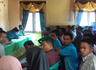 Aleksan Lubis Terpilih Sebagai Ketua Pemuda Desa Bangun Purba Timur Jaya