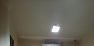 Antisipasi Corona, Dinas Kesehatan “SEMPROT” Desinfektan di Sekretariat Daerah Rokanhulu
