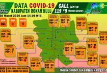 ODP Virus Corona di Rohul Bertambah, PDP Awalnya 1 Menjadi 2 Orang