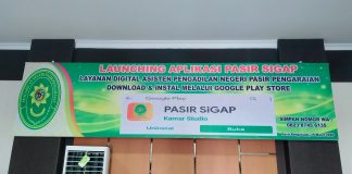 Mengikuti Zaman, PN Rohul Launching 3 Layanan Digital