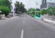 Beberapa Ruas Jalan di Pekanbaru Hening, Omset Driver Ojol Menurun
