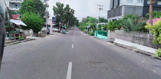 Beberapa Ruas Jalan di Pekanbaru Hening, Omset Driver Ojol Menurun